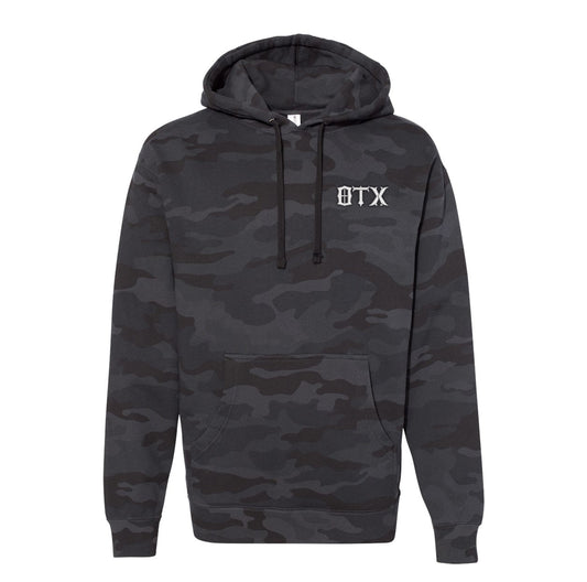 OTX Gothic Logo Embroidered Hoodie