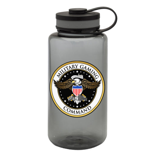Military Gaming Command Water Bottle