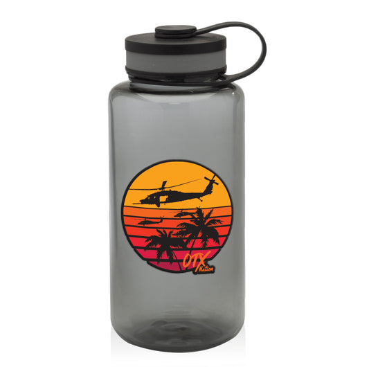 OTX Black Hawk Sunset Water Bottle