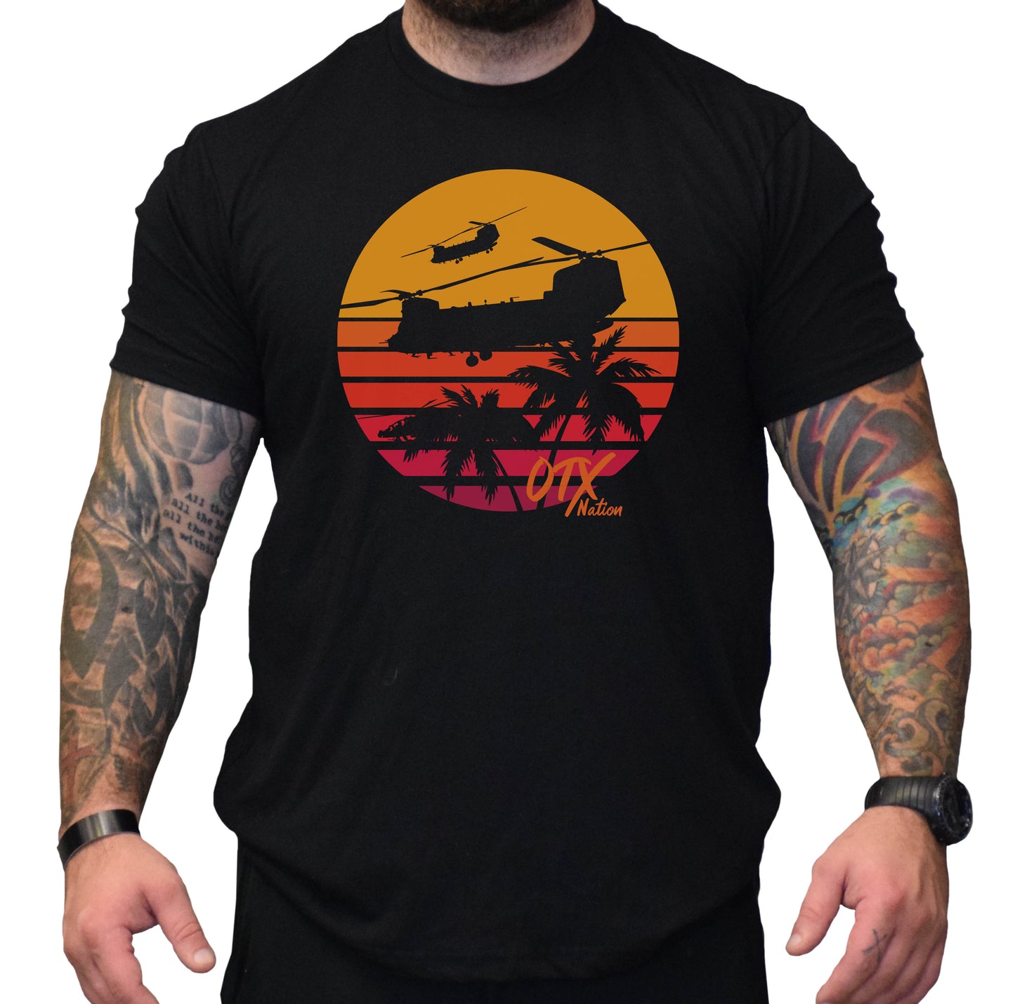 OTX Chinook Sunset Tee