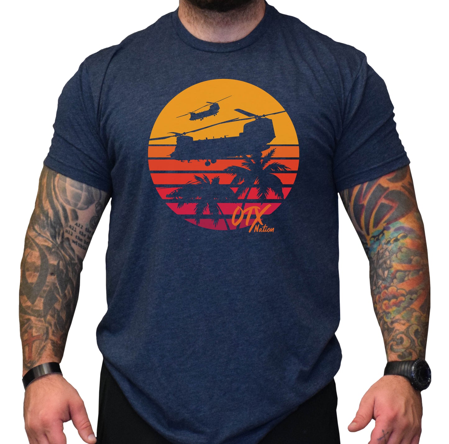 OTX Chinook Sunset Tee