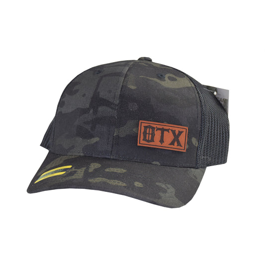 OTX Logo Leather Patch Offset SnapBack