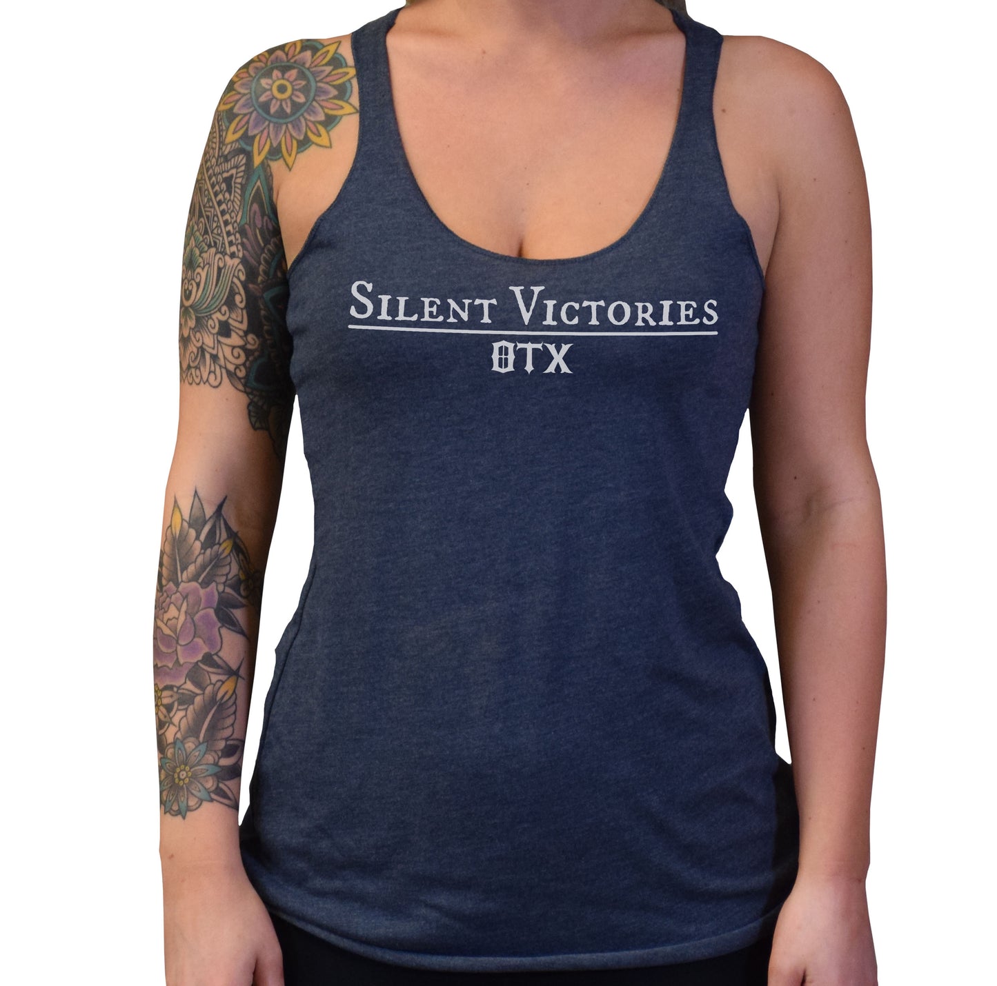 Silent Victories - Ladies Tri-Blend Tank