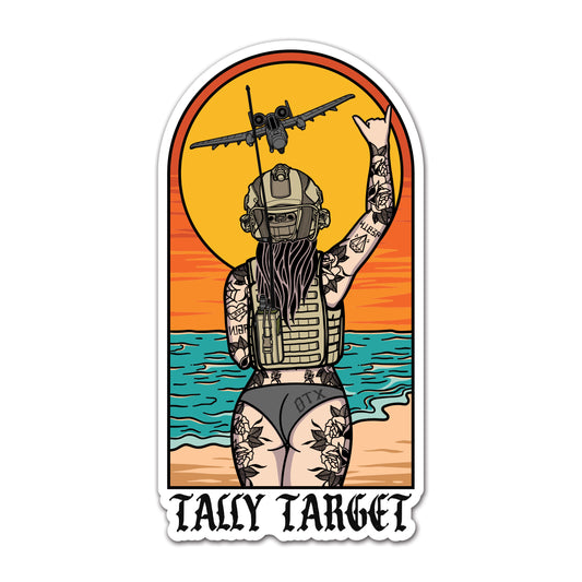 Tally Target Sticker