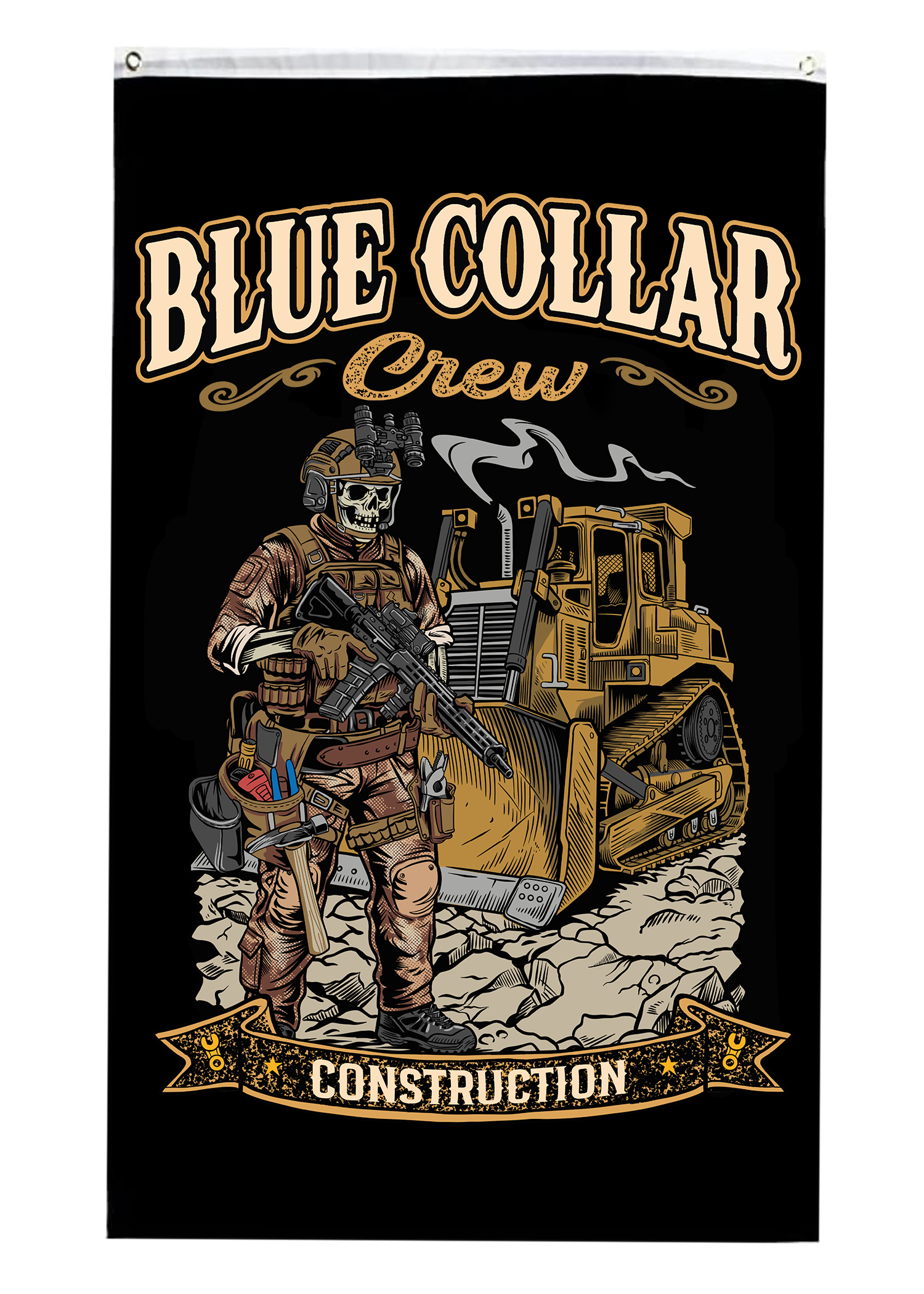 Pre-Order Construction Flag