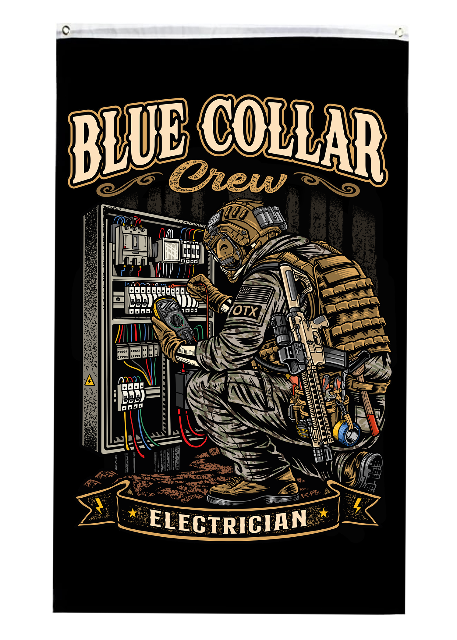 Pre-Order Electrician Flag