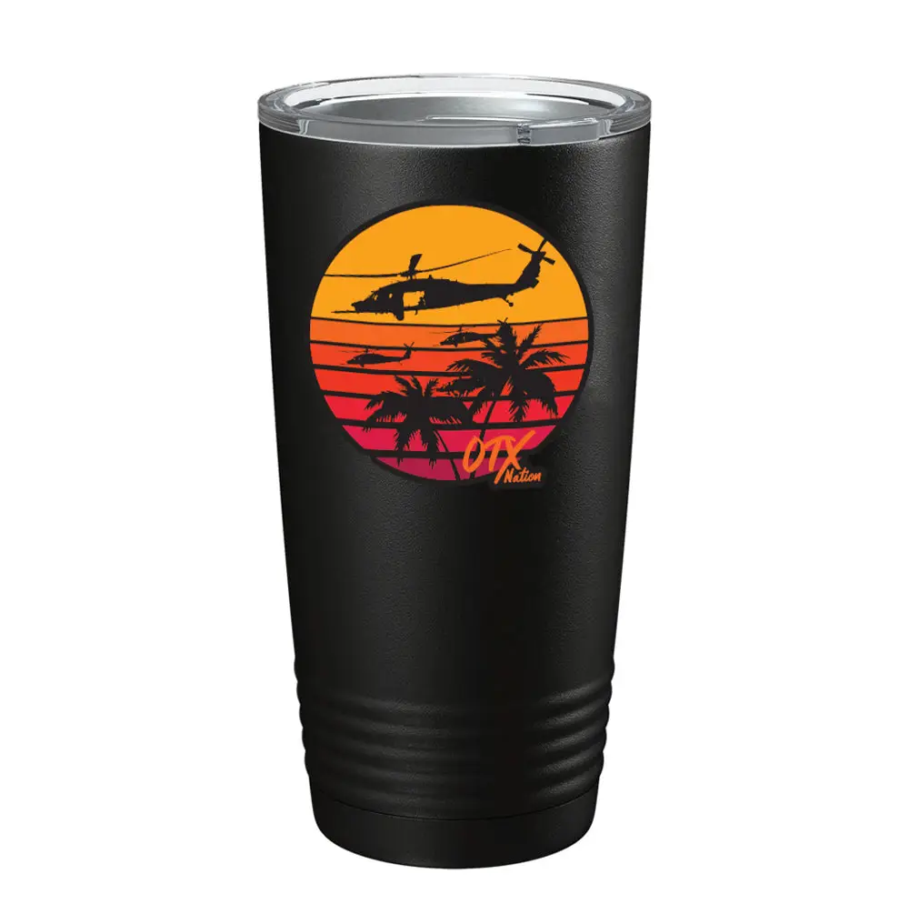 OTX Black Hawk Sunset Tumbler